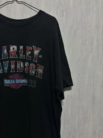 HARLEY-DAVIDSON 블랙 티셔츠 2003년