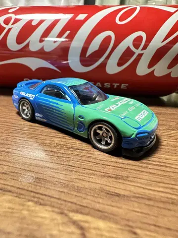 FD3S RX-7 FALKEN 컬러 핫휠 타이어 교환