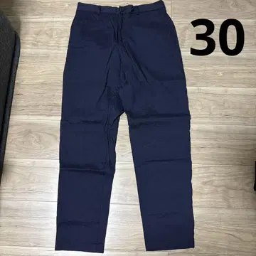 Theory 띠어리 남성용 여름용 마 혼방 팬츠 사이즈 30 네이비