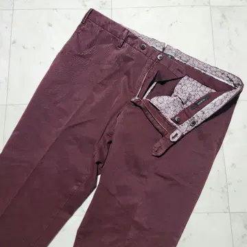 PT01 치노 팬츠 슬랙스 스트레치 SLIM FIT 보르도 와인