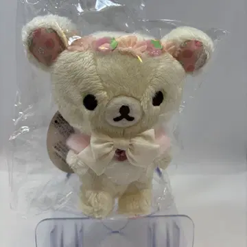 코리락쿠마 스토어 한정판 딸기 꽃 화관 포함