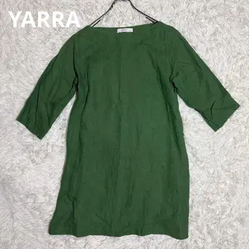 YARRA 야라 리투아니아 린넨 원피스 그린 린넨 그린 린넨