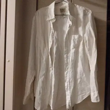 L.L.Bean 100% 린넨 긴팔 셔츠 S-REG