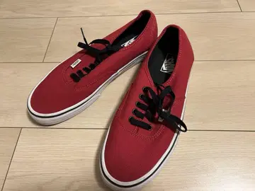 Vans 레드 스니커즈