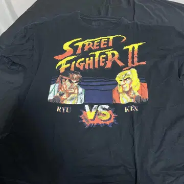스트리트 파이터 II 티셔츠 2XL