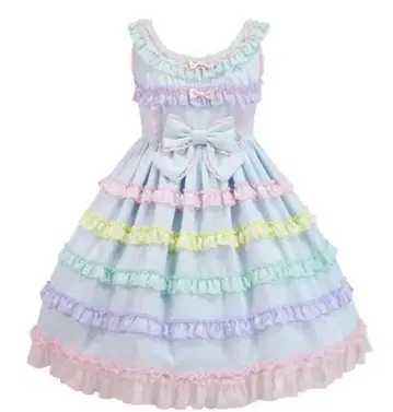 Angelic Pretty 샤봉다마 점퍼 스커트 색스