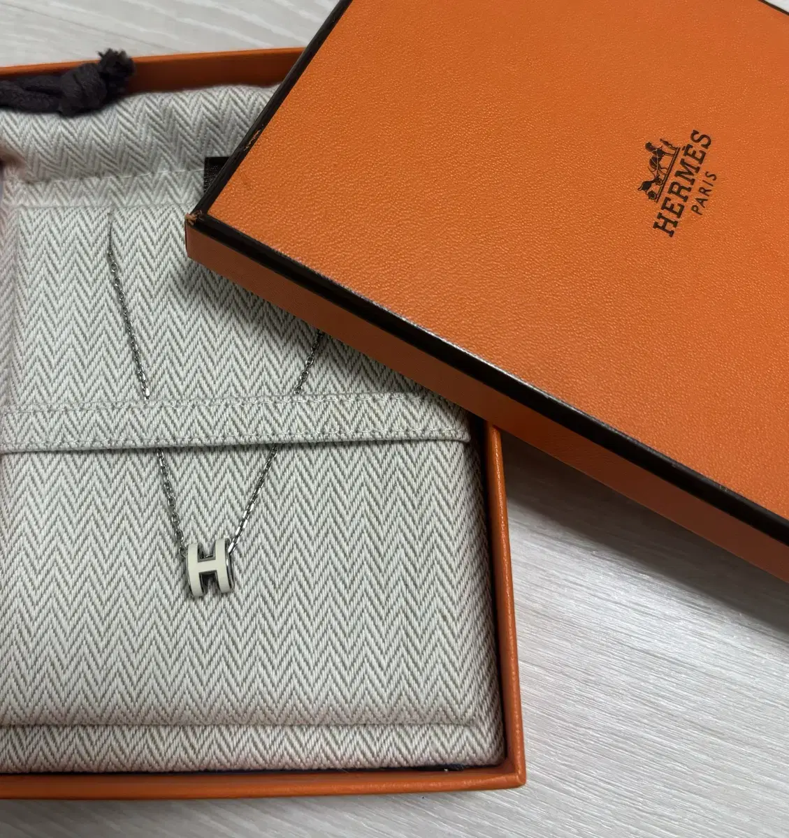 Hermes Mini Pop H Necklace