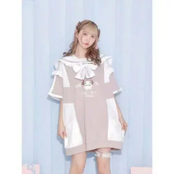 마이멜로디 프릴 세일러 저리 튜닉 노에미 noemi