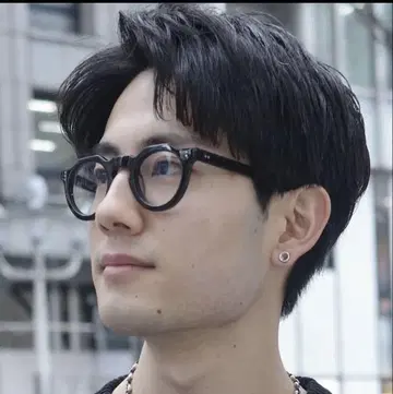 크라운 팬트 검은색 테두리 안경 레스카 겔파르 프렌치 빈티지