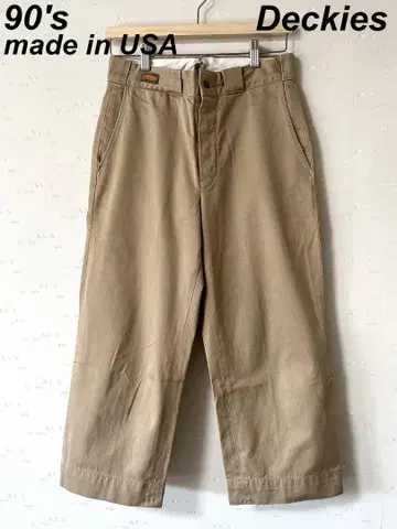 USA제 구제 의류 90's 디키즈 배기 팬츠 치노 팬츠 M-45