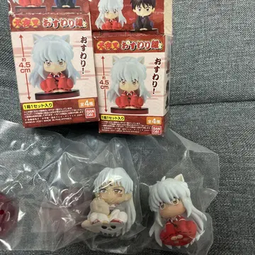 이누야샤 앉은 자세 시리즈 피규어 4.5cm