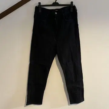 CABANE de ZUCCa 카반드 주카 블랙 사루엘 데님 팬츠