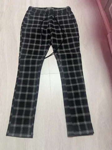 아담스 저글러 L 사이즈 RTEG DOPE 체크 팬츠