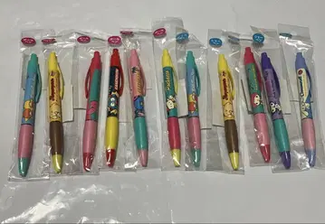 산리오 볼펜 샤프펜 11개