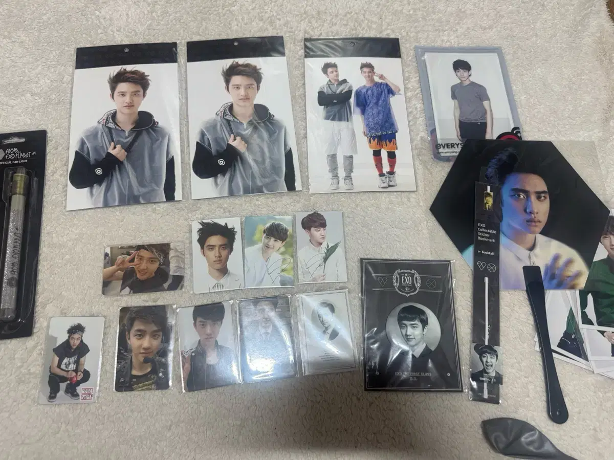엑소 디오 도경수 공식 굿즈