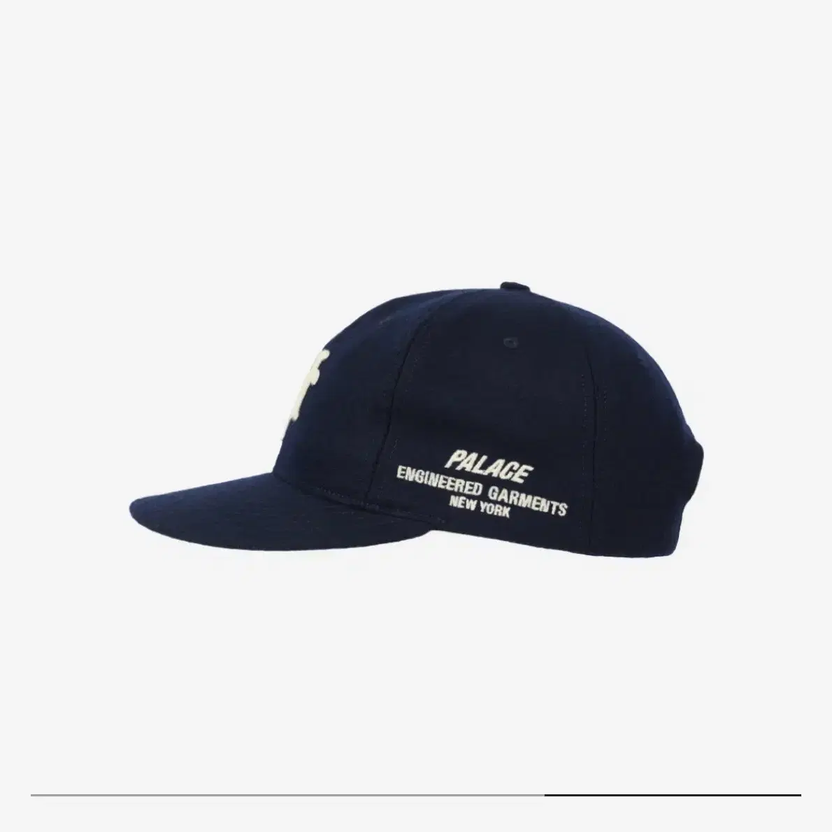 Palace x Engineered Garments Ebbets 6-Panel Navy - 25SS on