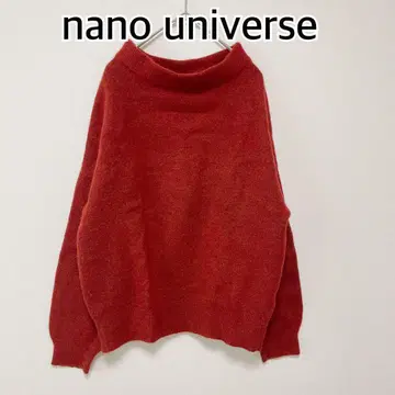 nano universe 나노 유니버스 레드 니트 스웨터