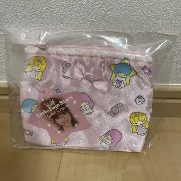 키키라라 리틀 스타즈 유코린 한정판 퍼프 퍼프 파우치 초레어