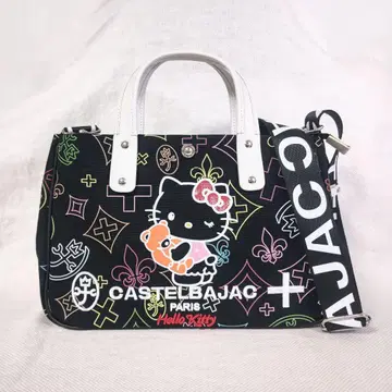 까스텔바작 HELLO KITTY 헬로키티 콜라보 숄더 토트백