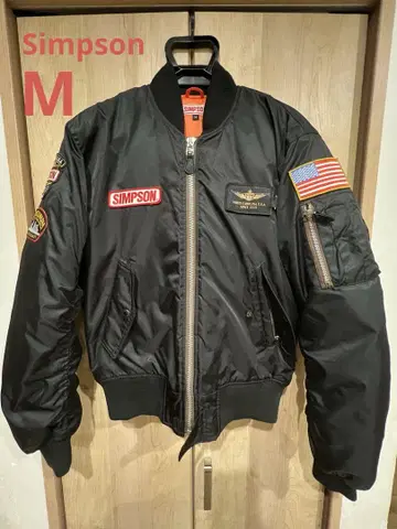 SIMPSON MA-1 자켓 M 심슨