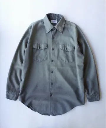 70년대 빈티지 USA제 Madewell 셔츠 밀리터리 올리브