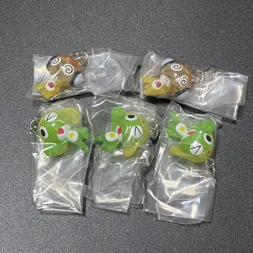 개구리 중사 케로로 메지루시 액세서리 5종 세트