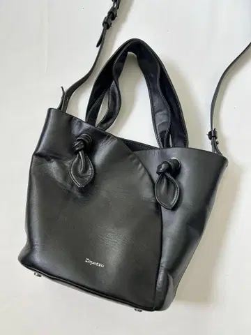 레페토 repetto 가죽 숄더백 블랙 블랙 이탈리아제