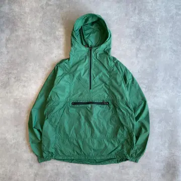 엘엘빈 아노락 나일론 자켓 지퍼 USA 70s XL 그린
