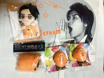 Kis-My-Ft2 키스마이 요코오 와타루 베어 치비누이 투어 굿즈 덕질