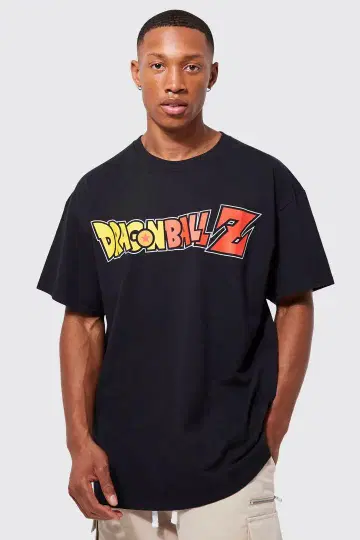 Boohoo Man 티셔츠 DBZ 드래곤볼
