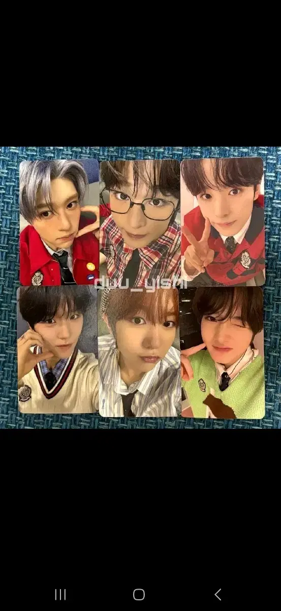 Sakuya) NCT Wish Pop Pop Apple Music Video Call Event unreleased photocard