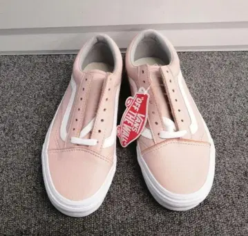 VANS 반스 올드 스쿨 가죽 핑크 23.0cm