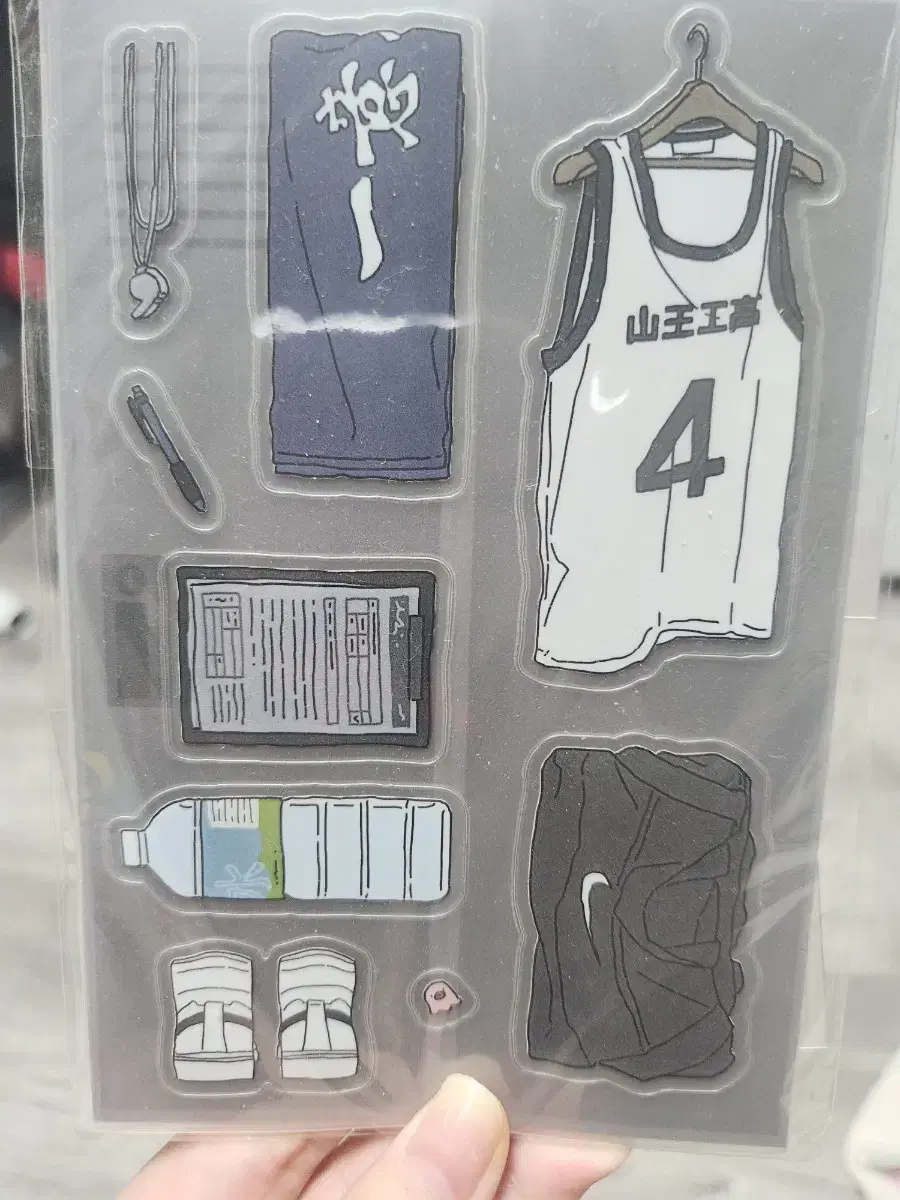 Nongta's Slam Dunk Lee Myung-hun Cabinet Locker sticker