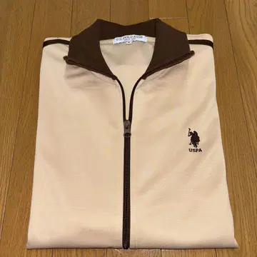 U.S. POLO ASSN. 유에스플로어슨 트랙 자켓 베이지