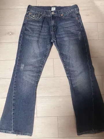 True Religion 다크 블루 청바지