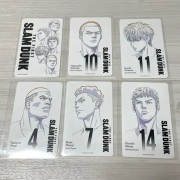 THE FIRST SLAM DUNK 무비티켓 기사용 6장 세트