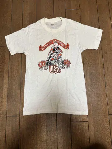 70년대 할리 티셔츠 HARLEY-DAVIDSON USA제
