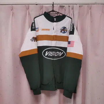 VISION STREET WEAR 비전 스탠드 레이싱 자켓