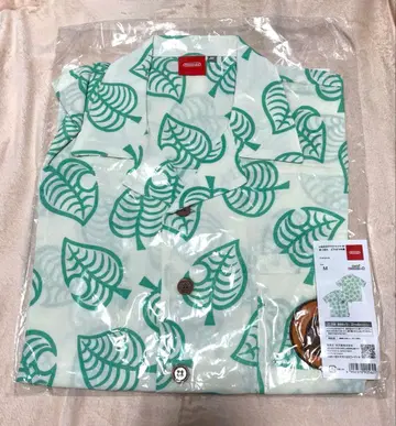 너굴의 알로하 셔츠 M 동물의 숲 닌텐도 미개봉 새상품