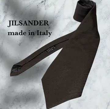 넥타이 이탈리아제 질 샌더 'JILSANDER' 브라운 비즈니스