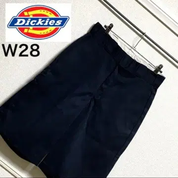 디키즈 디키즈 US 모델 구제 의류 BK 로고 워크 하프 빵