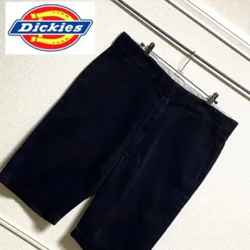 디키즈 디키즈 US 모델 구제 의류 BK 로고 워크 하프 빵