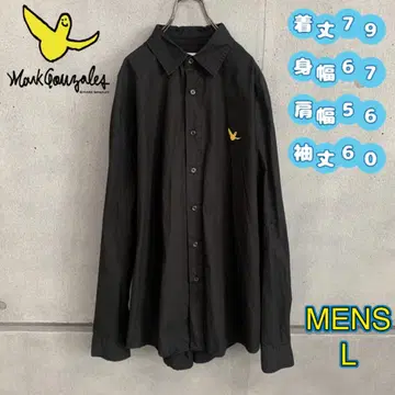 마크곤잘레스 블랙 긴팔 셔츠 L 사이즈