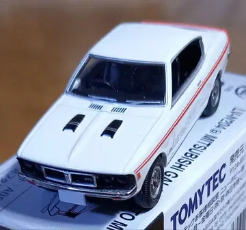 중고 미니카 TOMYTEC GALANT GTO 화이트 1/64