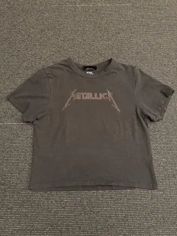 공식 METALLICA 메탈리카 스톤 크롭 티셔츠 2023 y2k
