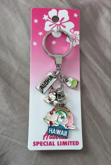 하와이 한정판 HAWAII 키링 산리오 쿠로미 마이멜로디