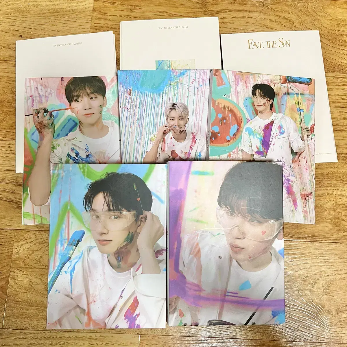세븐틴 페더선 캐럿반 판매(원우,승관,디노,우지,준) 일괄