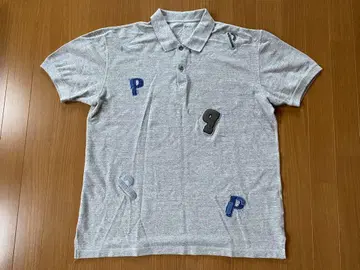 Papas 파파스 와펜 피케 셔츠 L