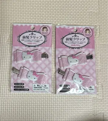 산리오 앞머리 클립 헬로키티
