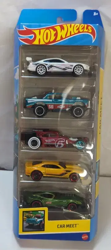 매텔 핫휠즈 선물 세트 자동차 모임 5개 세트 HLY78